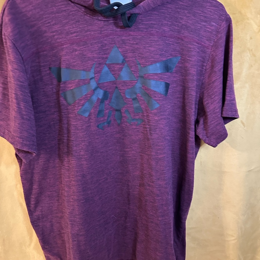 Men's Purple Graphic Hoodie